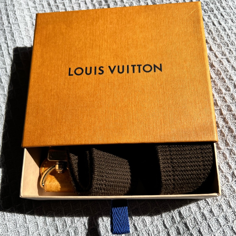Louis Vuitton Brown Webbing Strap